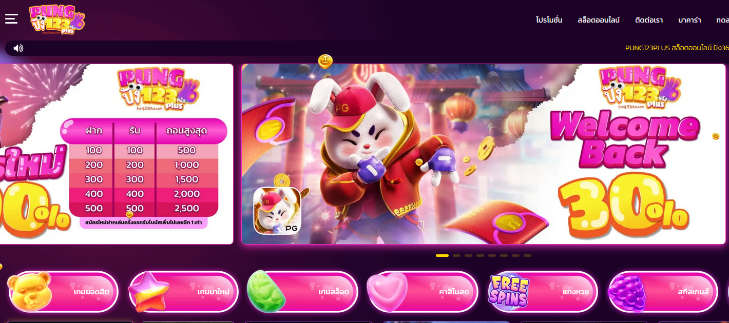 ทางเข้าเล่น PUNG123 สมัคร PUNG123 ลิงค์เว็บหลัสุด
